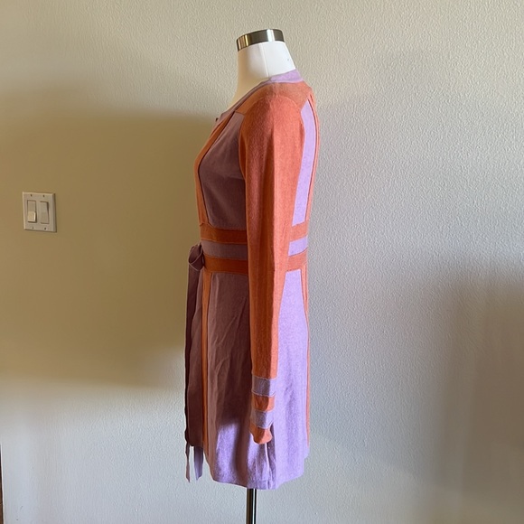 Plenty by Tracy Reese Color-block long cardigan - Picture 2 of 9